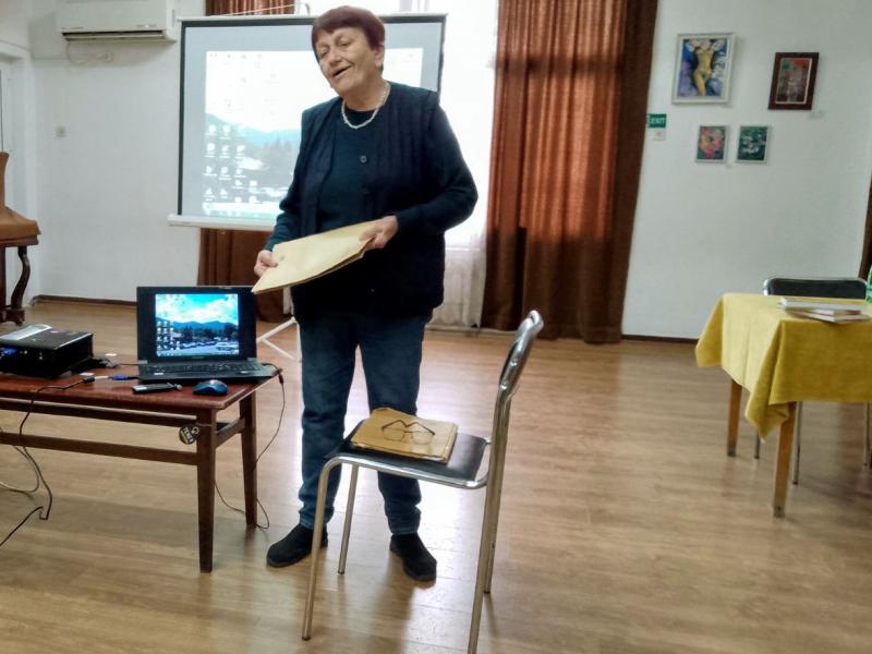 Сабина Павлова представя проекта